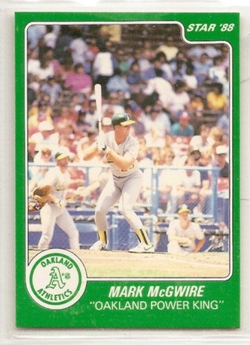 Mark mcgwire 1988 - star, company